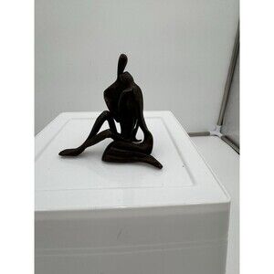 Dana B Couple Embracing Bronze Sculpture Lovers Husband And Wife Embrace‎ LNC